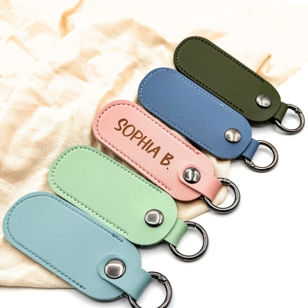 Customized Leather Backpack Tag - Emergency Contact Tags for Kid's Tag - Safety Tag for Backpack - Backpack Tag for Son - Emergency Tag for Daughter